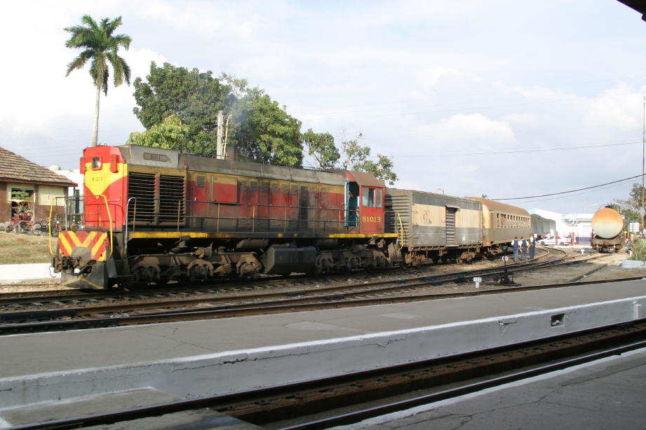 Built in Russia Picture of locomotive built in Russia