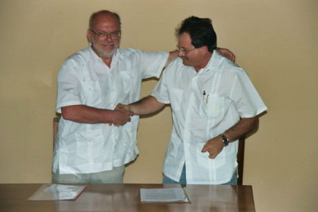 Signed in Cuba The agreement has been signed